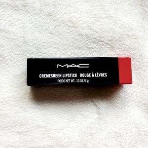NEW MAC Cremesheen lipstick in shade FANFARE